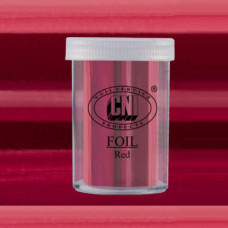 CNI Фольга № 011 красная 3*100см