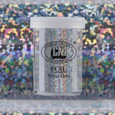 CNI Фольга № 016 Серебряные точки 3*100см