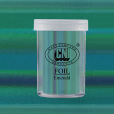 CNI Фольга № 019 Изумрудный 3*100см