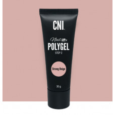 CNI Полигель/Акрил-Гель Стронг Беж (темно-бежевый) Nail Up, 30 гр
